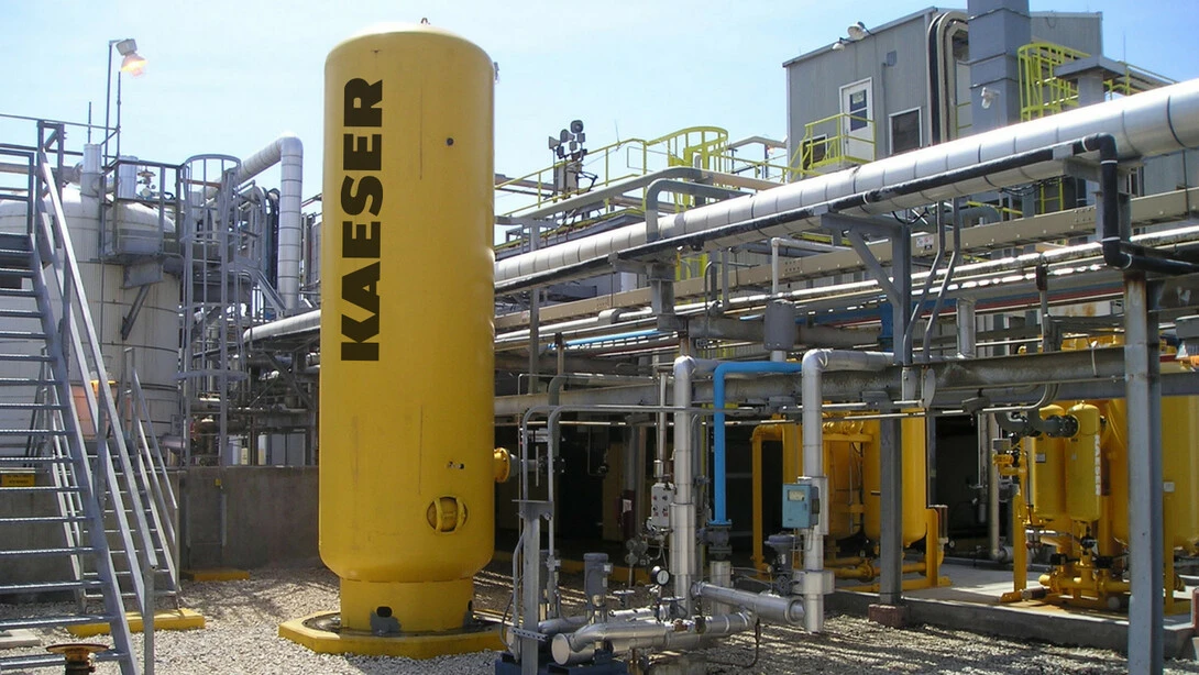 Reservatório de ar comprimido – Kaeser Compressores, LDA