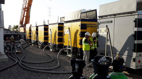 Comissionamento de dez sistemas MOBILAIR.