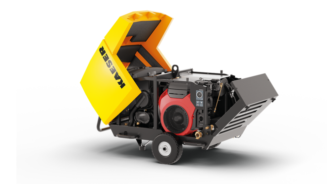 Mobilair M17, com fácil acesso para manutenção.