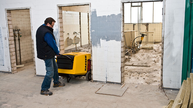 M13 – Ideal para trabalhos no interior de prédios, graças ao seu design compacto.