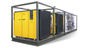 skid de ar comprimido personalizado para a indústria petroquímica