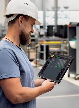 TECNOLOGIA DE MEDIÇÃO KAESER para um fornecimento confiável de ar comprimido.