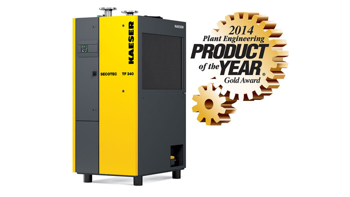 Secotec TF refrigeration dryer wins gold