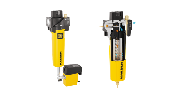inline compressed air filters