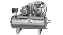O primeiro compressor Kaeser.