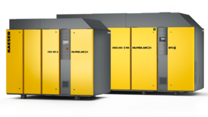 CSG-2 and DSG-2 air-cooled oil-free compression rotary screw compressors from Kaeser Kompressoren